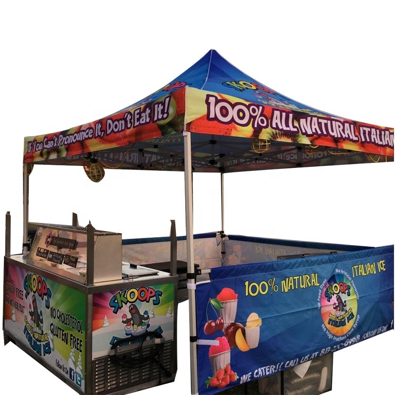 Canopy tent 10x10 custom print custom tent 10ft x 10ft promotional trade show tent