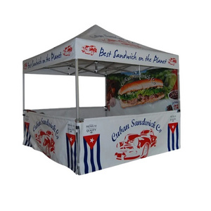 Outdoor custom food stall tent aluminium folding cheap  pop up tent food tents for sale