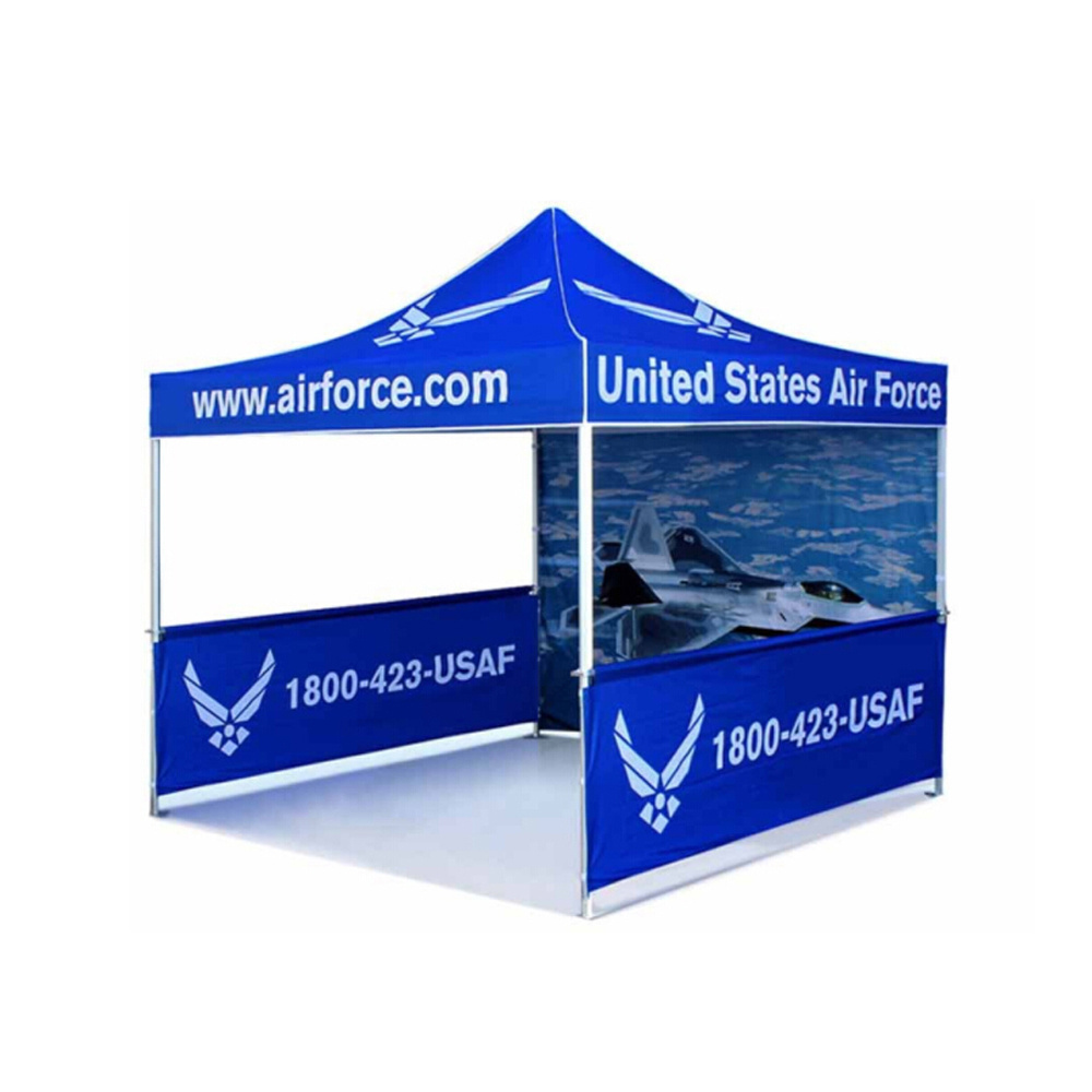 Promotional event tents aluminum trade show tent outdoor folding 10x10 canopy tent custom