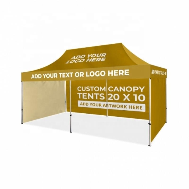 Commercial pop up tent aluminum folding trade show tent outdoor 10x20 canopy tent