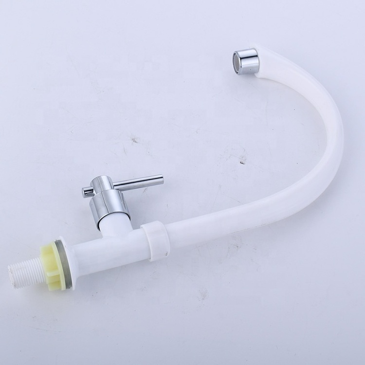 Factory Good Quality Plastic Goose Long Neck Kitchen Faucet