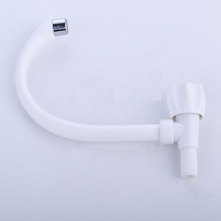 Bestselling Porcelain White PVC Plastic Kitchen Faucet