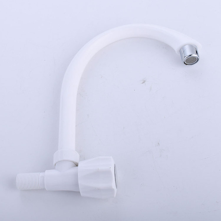 Bestselling Porcelain White PVC Plastic Kitchen Faucet