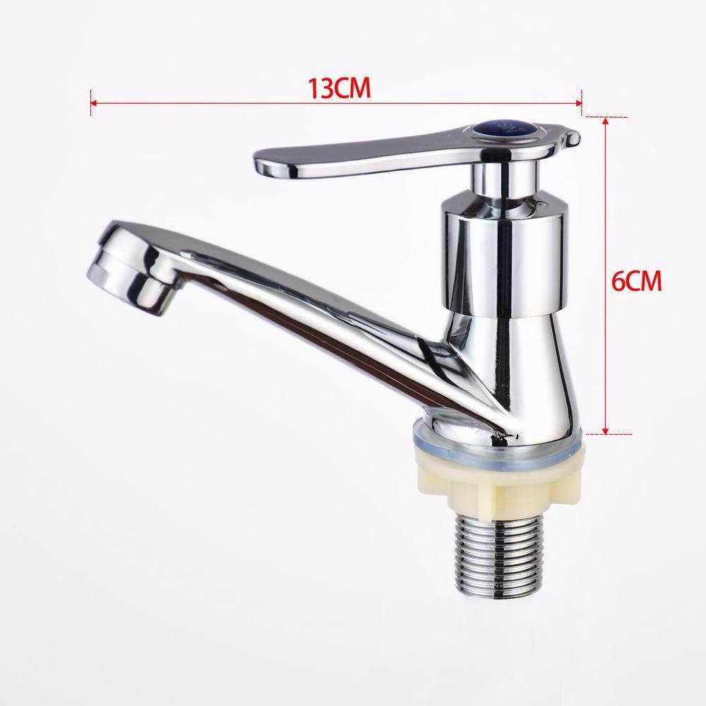 Good Price Deck Mounted Zinc Basin Faucet Single Lever Handle Cold Water Faucet For Bathroom