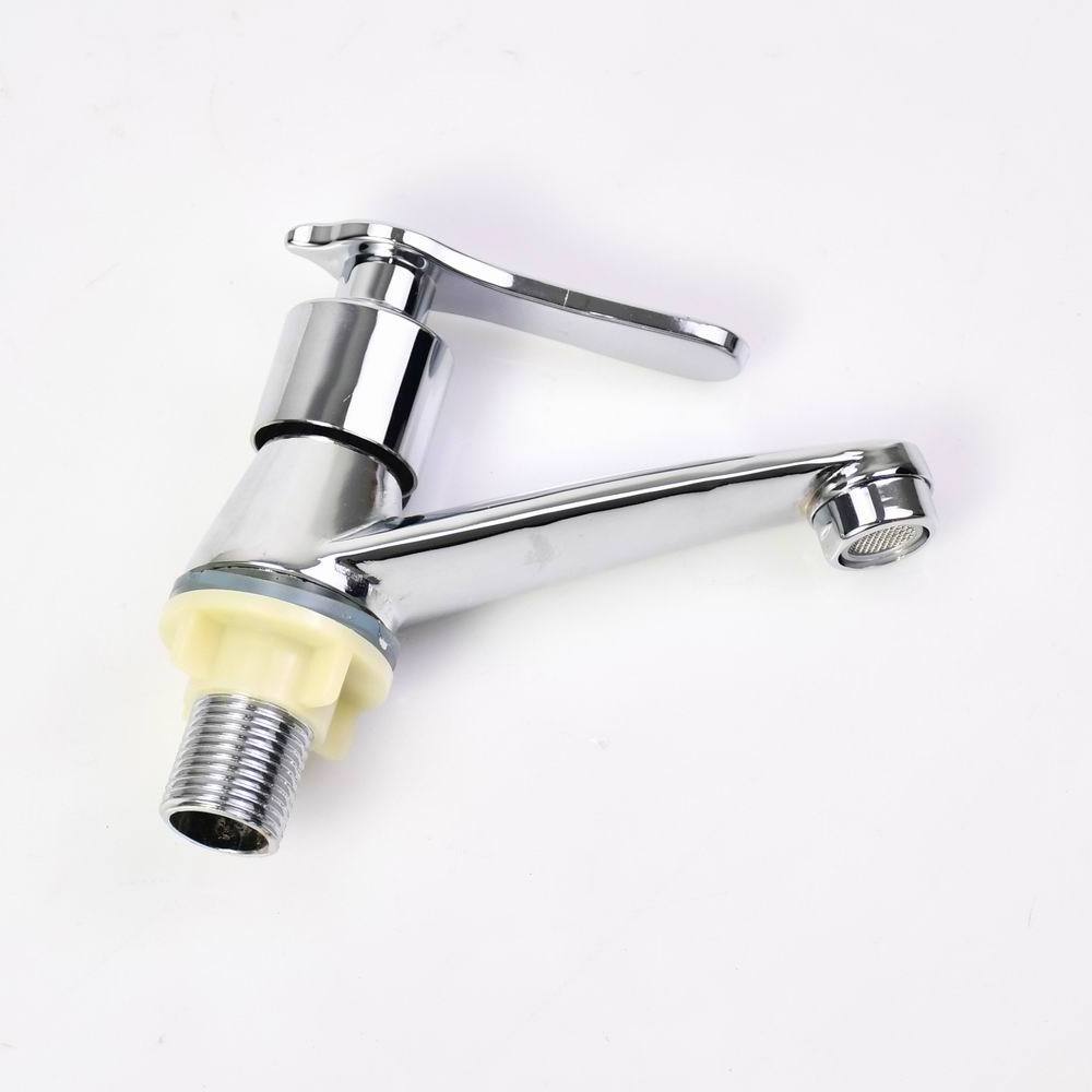 Good Price Deck Mounted Zinc Basin Faucet Single Lever Handle Cold Water Faucet For Bathroom