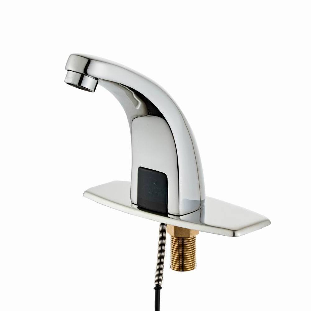 Bathroom Copper Brass Touchless Smart Basin Faucet Mixer Automatic Infrared Touch Sensor Sink Water Tap