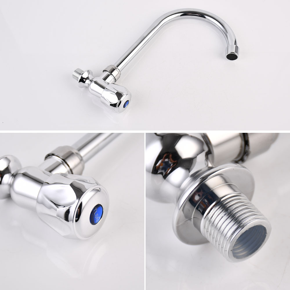 Oem Custom Design ABS Plastic Wall Mounted Kitchen Faucet Single Handle Kitchen Tap China Faucet Factory