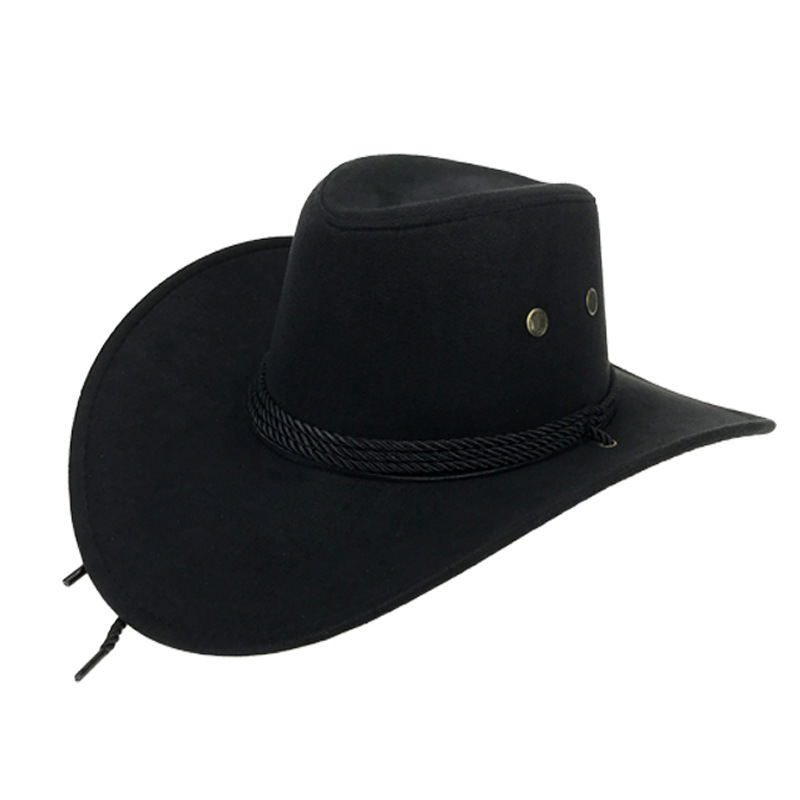 Wholesale Low MOQ Men Women Western Wool Felt Suede Cowgirl Cowboy Hat