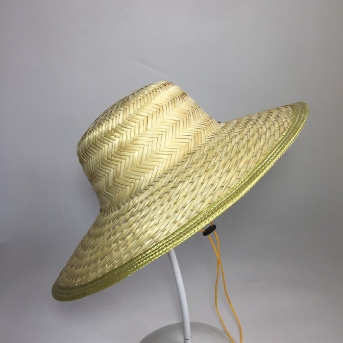 Wholesale Outdoor Men Women Spring Summer Breathable Wide Brim Fishing Mens Home Deco Hand Made Weave Bamboo Sun Rain Hat