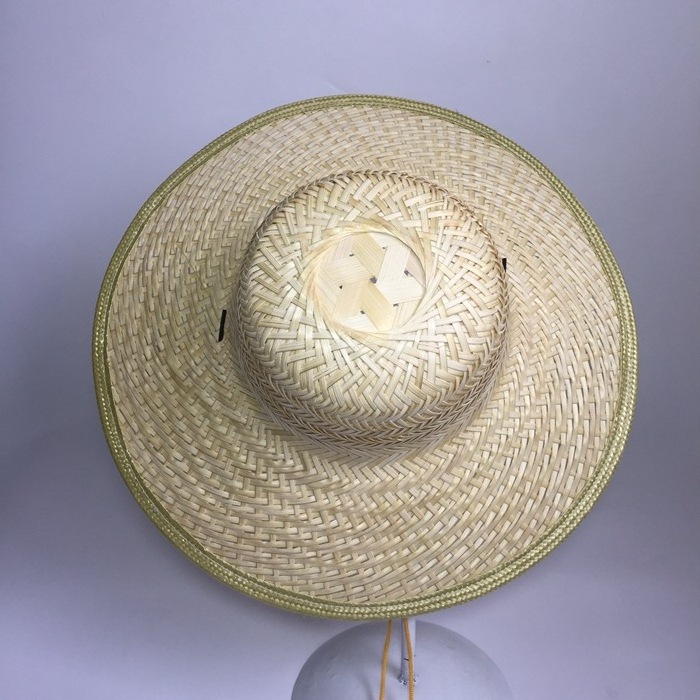 Wholesale Outdoor Men Women Spring Summer Breathable Wide Brim Fishing Mens Home Deco Hand Made Weave Bamboo Sun Rain Hat