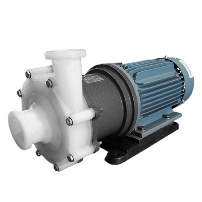 F46 lined magnetic drive alloy pumps for sodium hydroxide Unloading