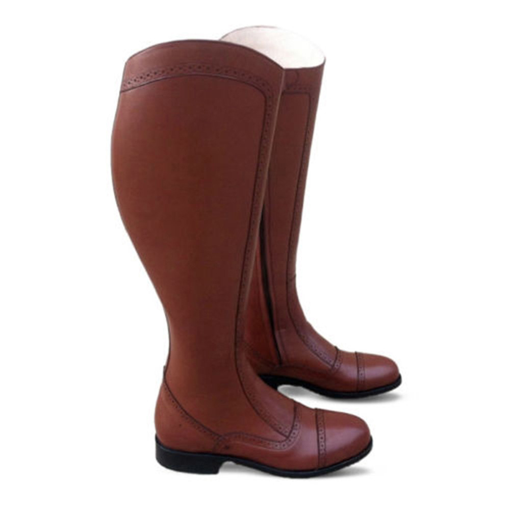 2023 Top Quality New  Leather Horse Riding Dressage Polo Boots Direct Factory Supply Safty