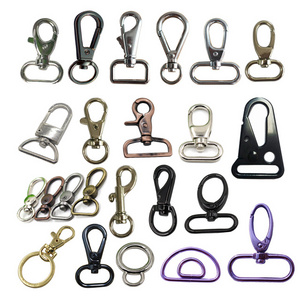 Wholesale Zinc Alloy Metal Lobster Clasps Clips Swivel Snap Hook For Handbag Accessories Pet Dog Collar