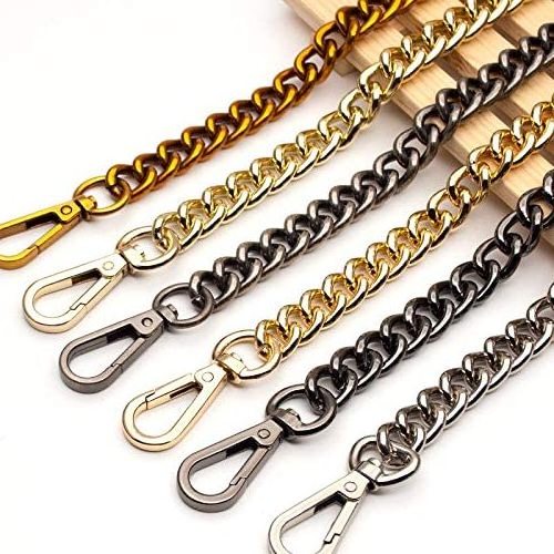 Wholesale  fashion bag chain with hook for purse straps shoulder cross body replacement bag straps handbag chains accessories