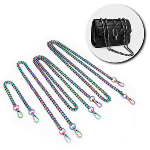 Wholesale  fashion bag chain with hook for purse straps shoulder cross body replacement bag straps handbag chains accessories