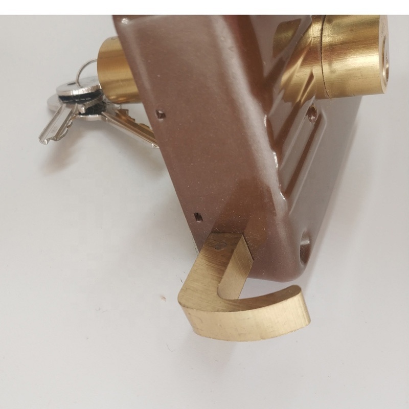 9001 Brass Cylinder Security  Door Rim Lock