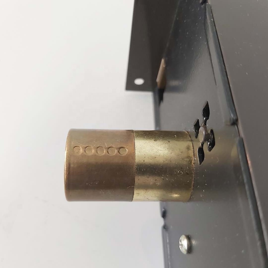 720 Brass Security Door Rim Lock