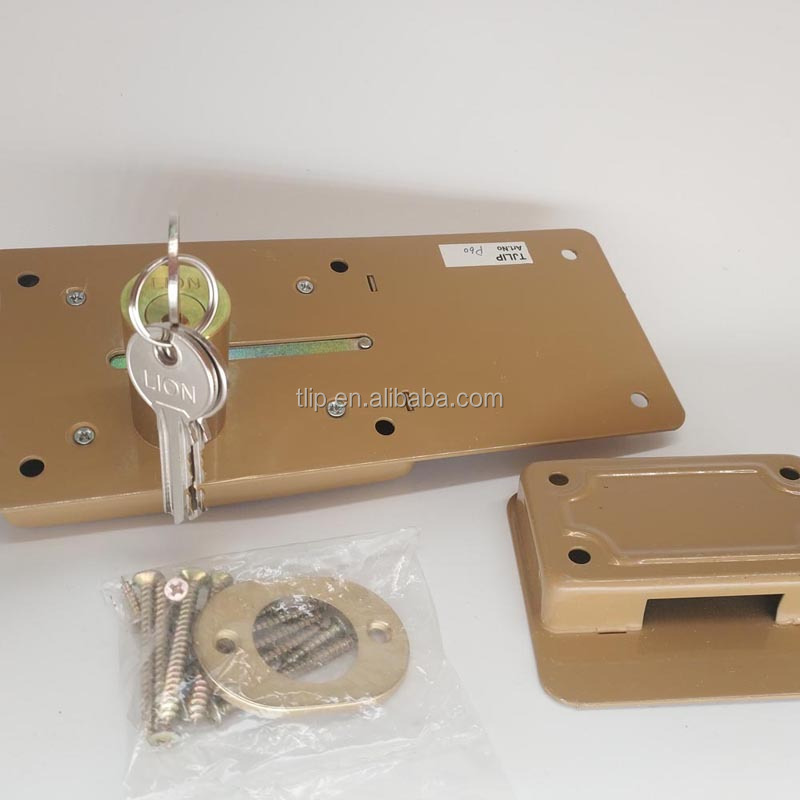 P60 Brass Cylinder Mortise Lock Security Door Rim Lock