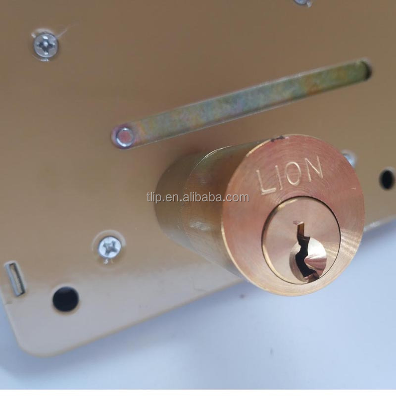 P60 Brass Cylinder Mortise Lock Security Door Rim Lock