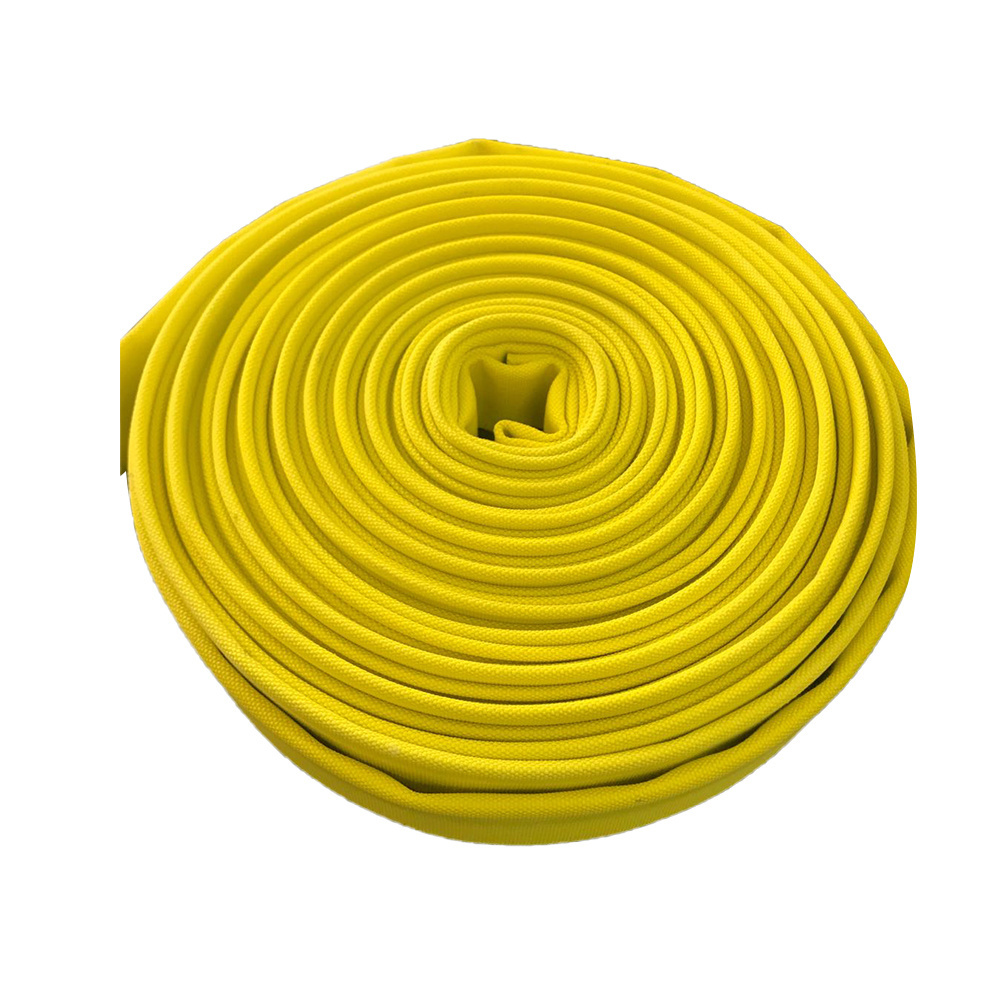 China Supply PU Liner Layflat Canvas Lay Flat Fire Hose Layflat Fire Hose Reel Roller