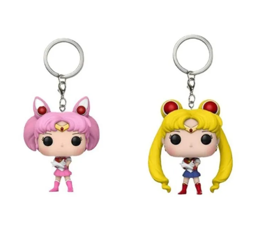 TG keychain Sailor Moon keychain Sailor Chibi Moon Keychain Action Figure Toys 4cm