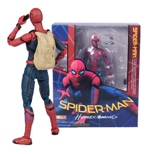 Spiderman Action Figure Spider Man Back to School Season Model Toys