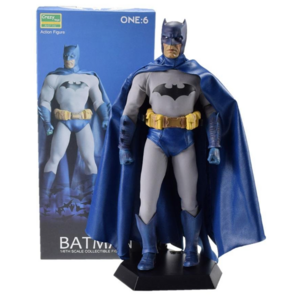 Crazy toys Batmen Blue Cape Batmen 1/6 scale collectible Figure Toy 25cm