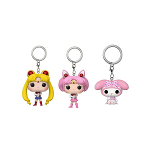 keychain Sailor Moon keychain Sailor Chibi Moon Keychain My Melody Action Figure Toys 4cm