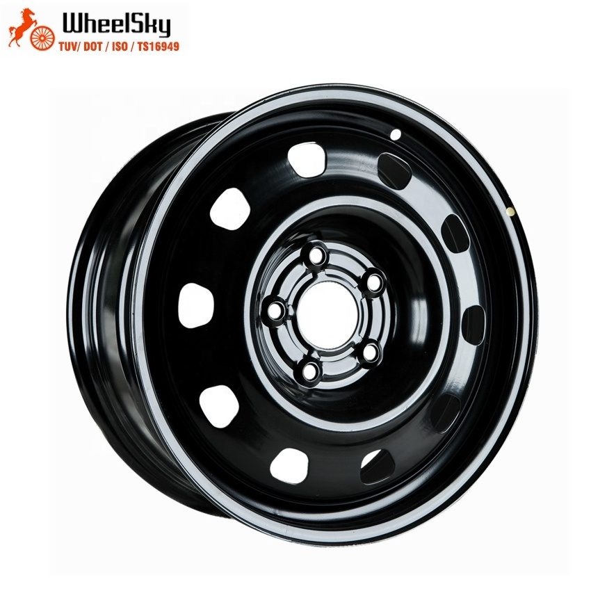 Wheelsky 785A02 17 inch 17x7.0 PCD 5x120 steel wheels for passenger car