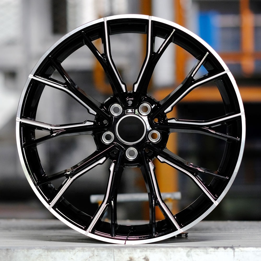 Wheelsky high quality deep concave brushed polished forged wheel rims 18 19 20 21 22 inch 5x114.3 aluminum alloy wheels