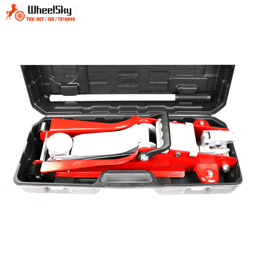 Wheelsky new design 3 ton low profile allied car truck hydraulic floor jack