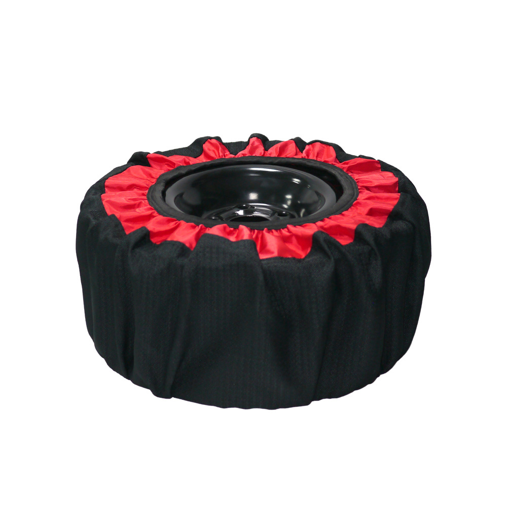 Wheelsky Factory Wholesale Universal Spare Wheel Parts 2pcs Tire Storage Bag Portable Winter Tire Cover Snow Socks For Car Tires