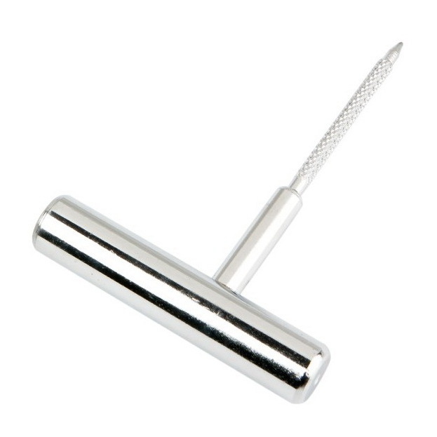 Wheelsky hollow T metal handle needles files probes tubeless custom tire repair tools