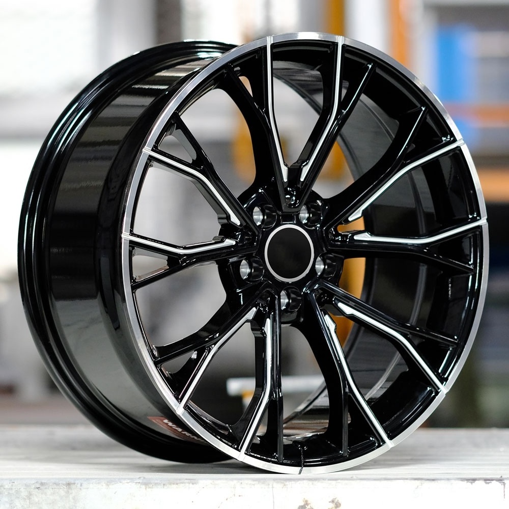 Wheelsky high quality deep concave brushed polished forged wheel rims 18 19 20 21 22 inch 5x114.3 aluminum alloy wheels