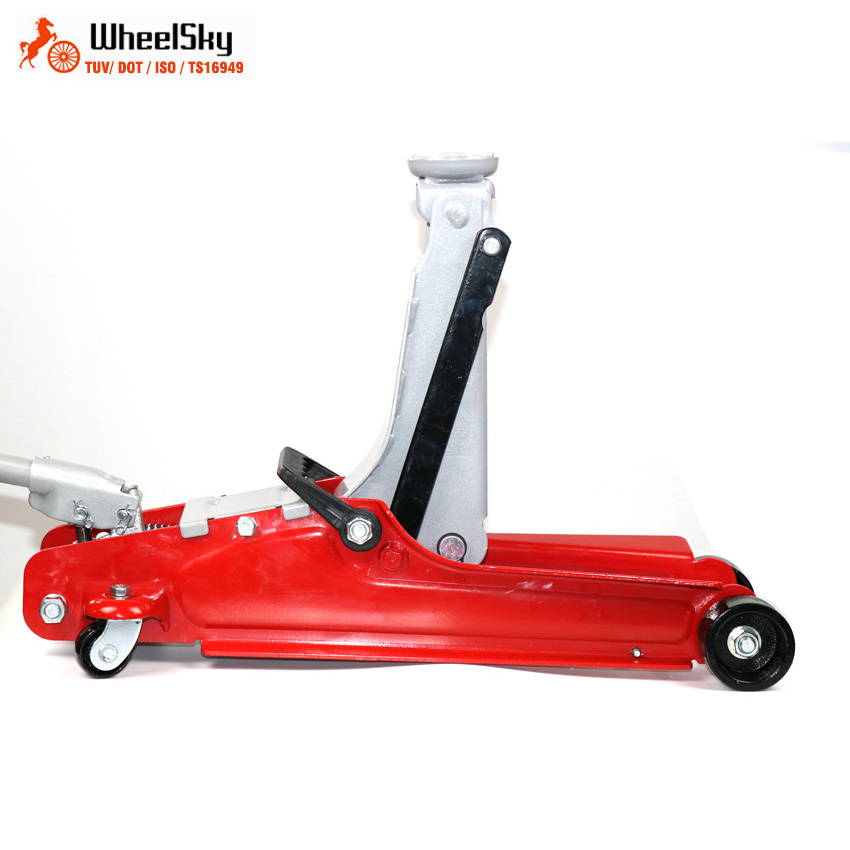 Wheelsky new design 3 ton low profile allied car truck hydraulic floor jack