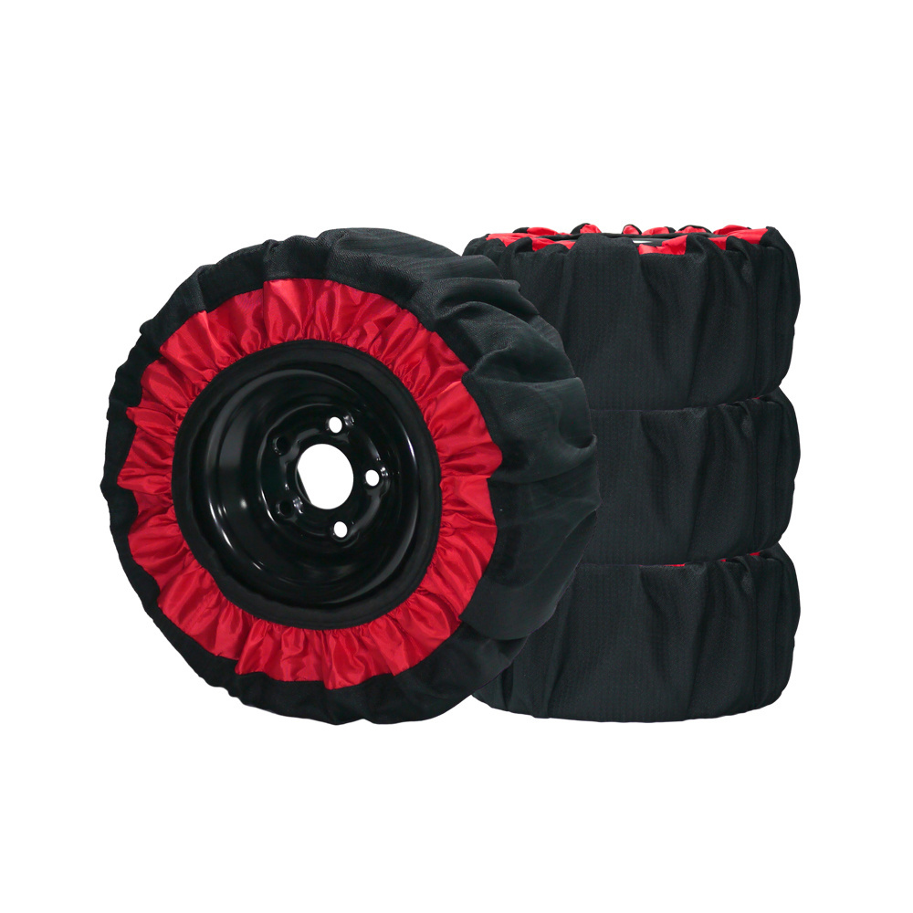 Wheelsky Factory Wholesale Universal Spare Wheel Parts 2pcs Tire Storage Bag Portable Winter Tire Cover Snow Socks For Car Tires