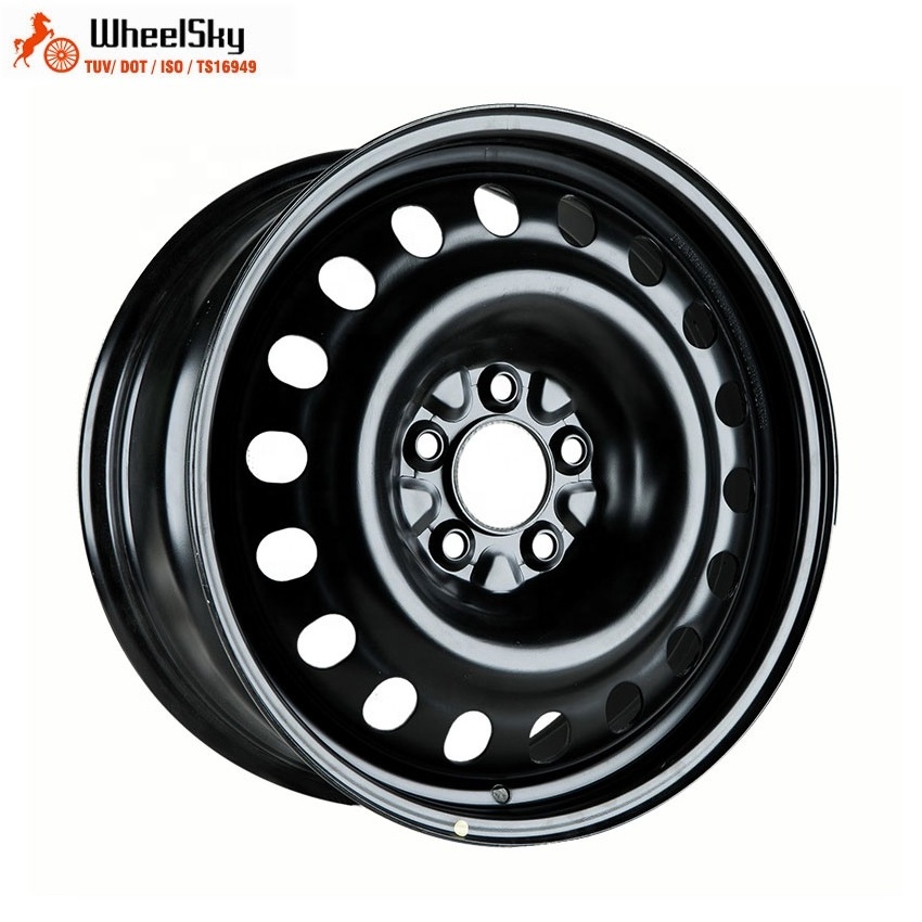 Wheelsky 785703 High quality winter snow oem 17 inch 17x7.0 PCD 5x114.3 steel wheel rim