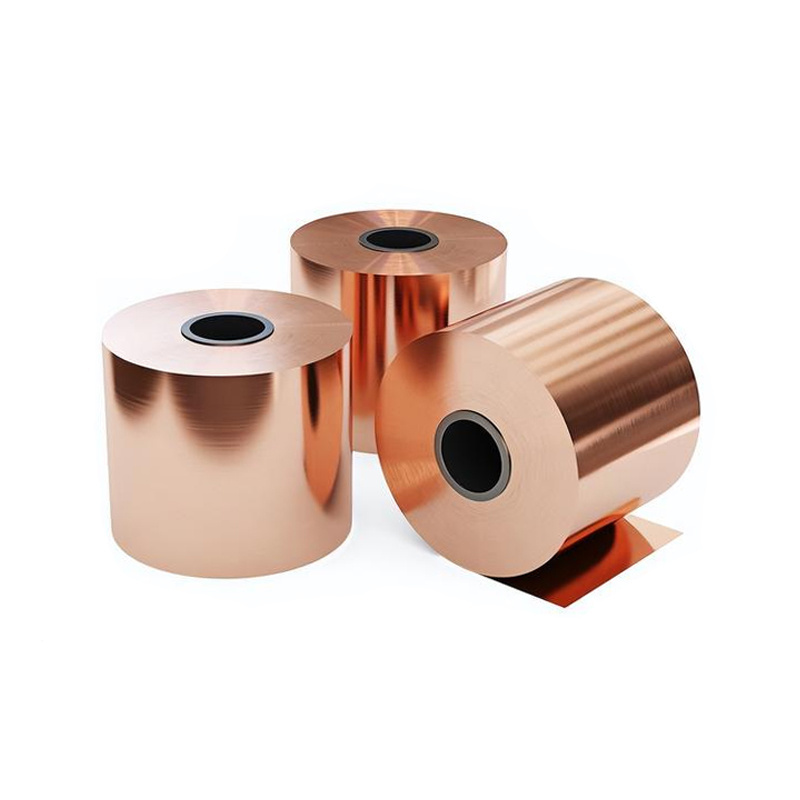 99.9% Pure Copper Tape 0.035mm*535mm Thickness Thin Rolls Copper Foil For Lithium Battery