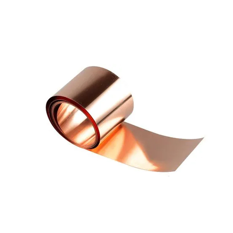 99.9% Pure Copper Tape 0.035mm*535mm Thickness Thin Rolls Copper Foil For Lithium Battery