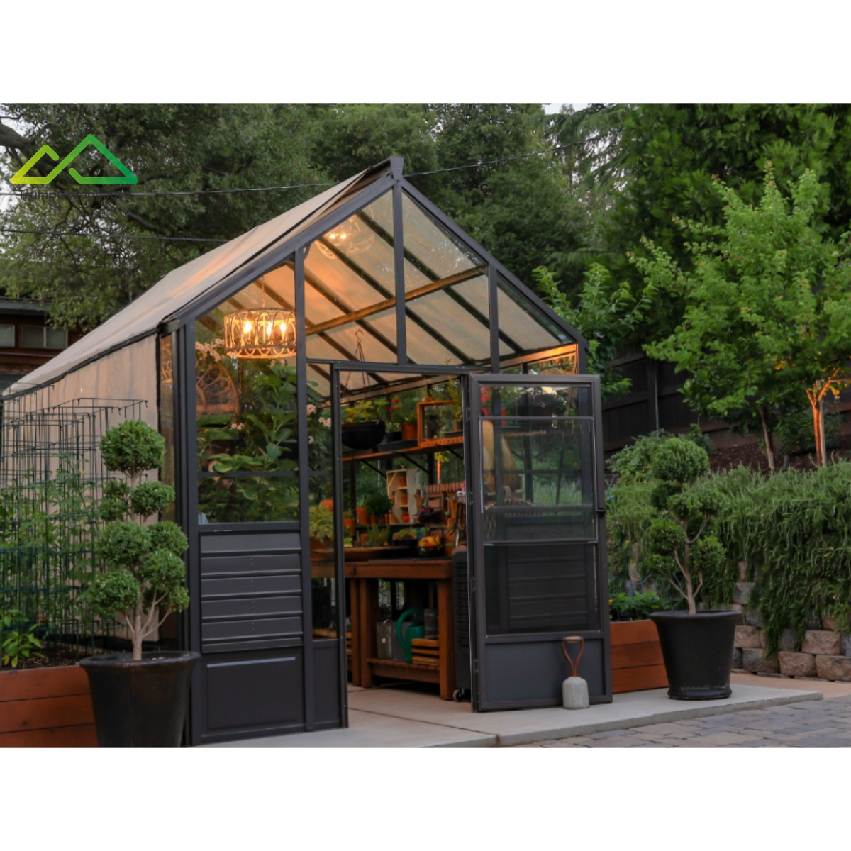 Modern Greenhouse, Chicken Coop, Gazebo, Playhouse,shed, DIY Building winter Garden Greenhouse