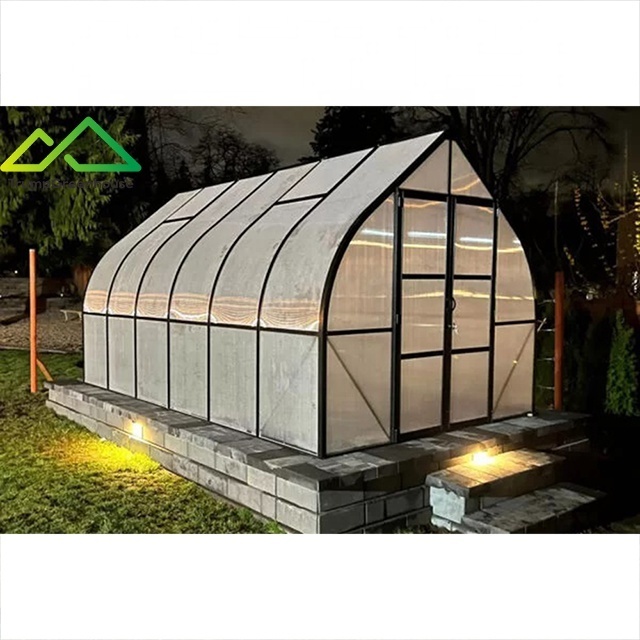 Small size garden greenhouse Frame aluminum Customized Sunroom prefab Garden Buildings winter Sunrooms