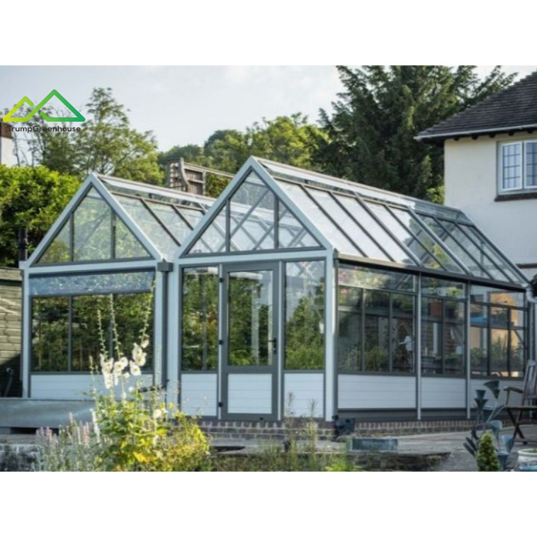 High Quality Greenhouses 4 Seasons Glass Garden Greenhouse Home Outdoor greenhouses for vegetable garden