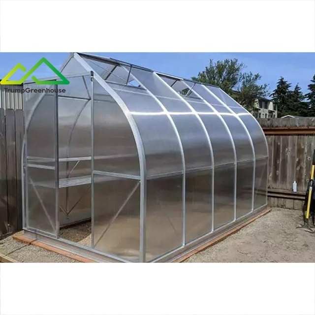 hot dip galvanized steel garden greenhouse hidroponia small prefab backyard greenhouse