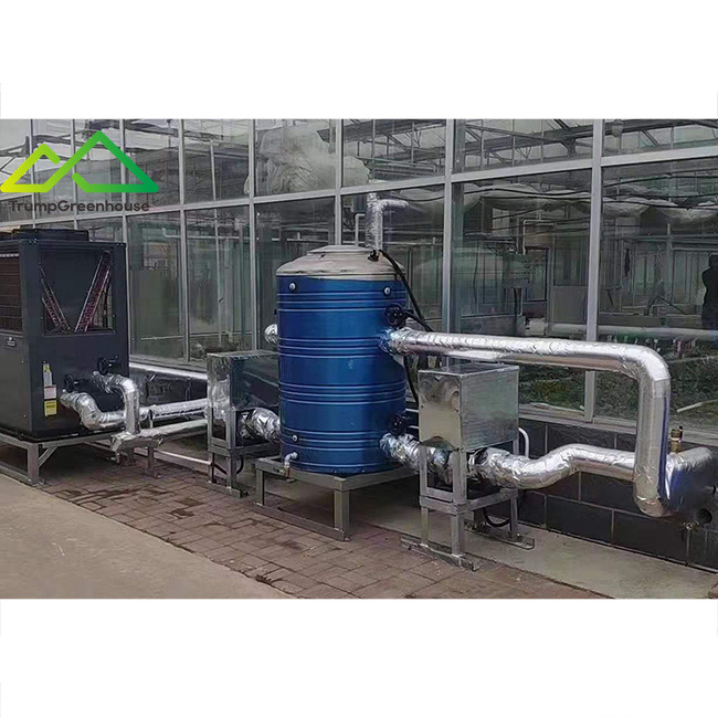 Film/Glass/Sunboard/Solar Greenhouse Hydroponics/Aeroponic Growing System with Electric/Water Heater Fan Boiler