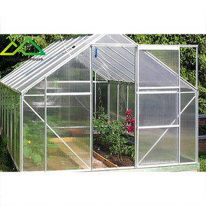 polycarbonate backyard garden greenhouses grow box garden small prefab greenhouse garden for sale