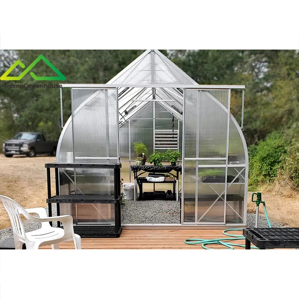 Garden Supplies Buildings Agricultural Greenhouses Frame Plastic Sheet tropical garden tunnel greenhouse