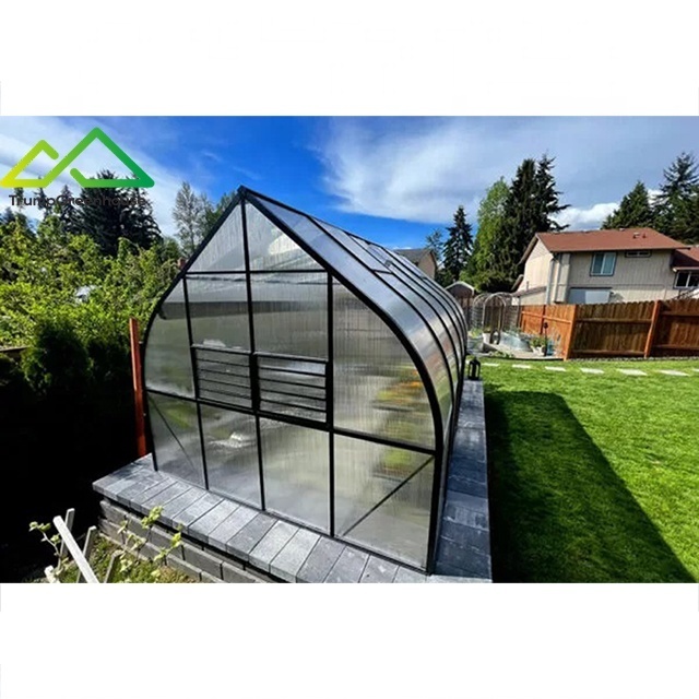 Small size garden greenhouse Frame aluminum Customized Sunroom prefab Garden Buildings winter Sunrooms