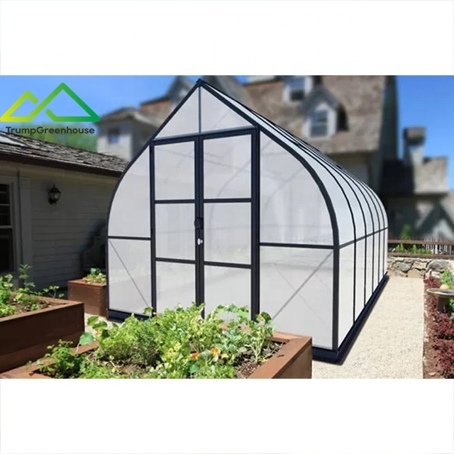 Small size garden greenhouse Frame aluminum Customized Sunroom prefab Garden Buildings winter Sunrooms