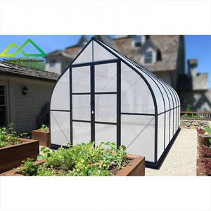 Small size garden greenhouse Frame aluminum Customized Sunroom prefab Garden Buildings winter Sunrooms