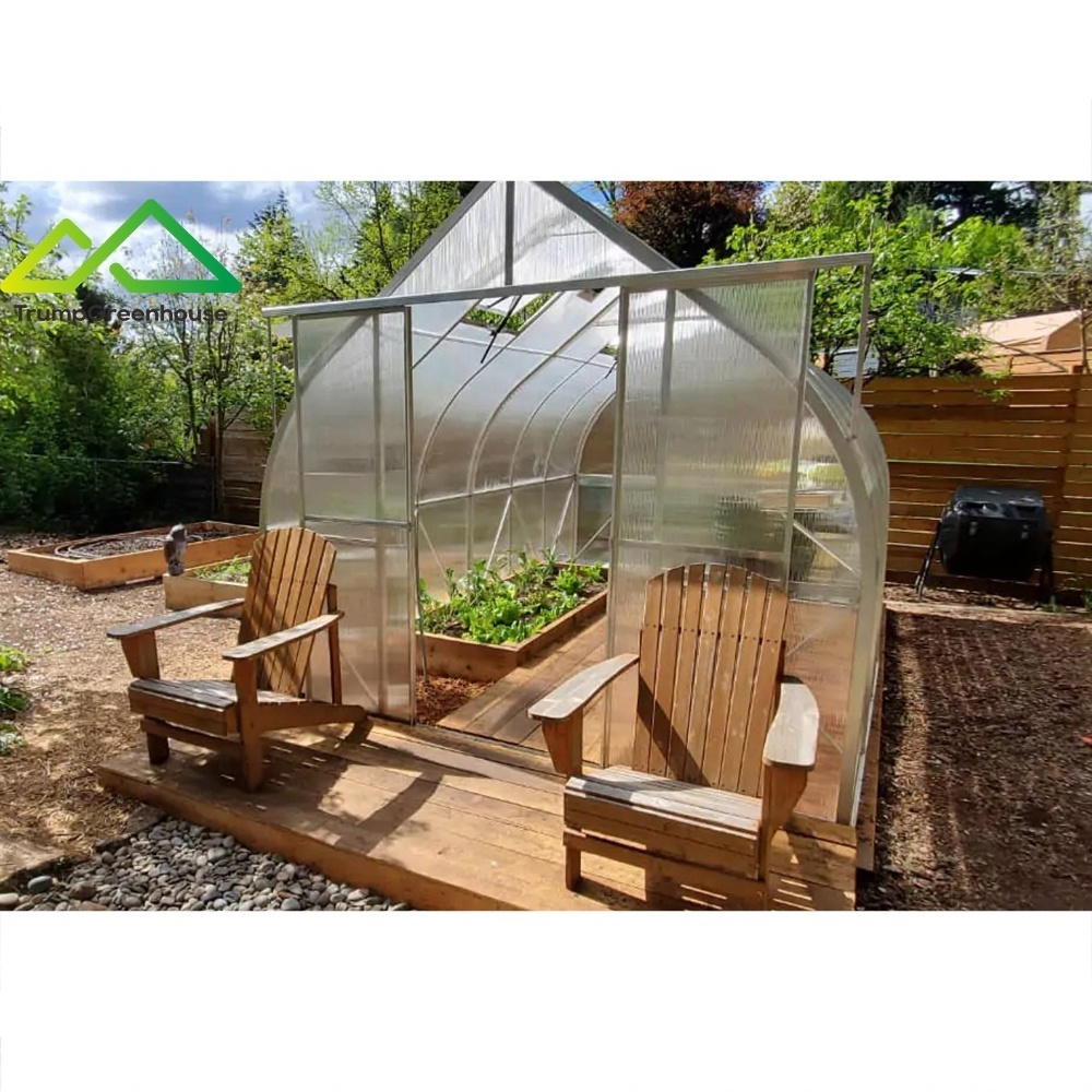 Garden Supplies Buildings Agricultural Greenhouses Frame Plastic Sheet tropical garden tunnel greenhouse